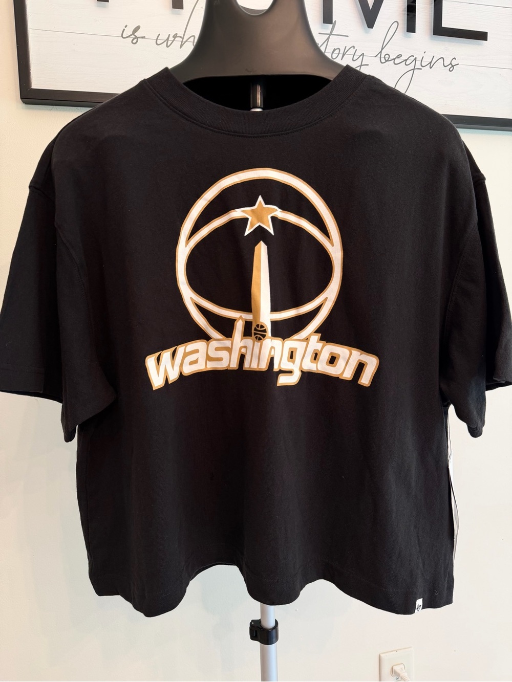 NWT,  '47 Women's Washington Wizards Played Up T-Shirt